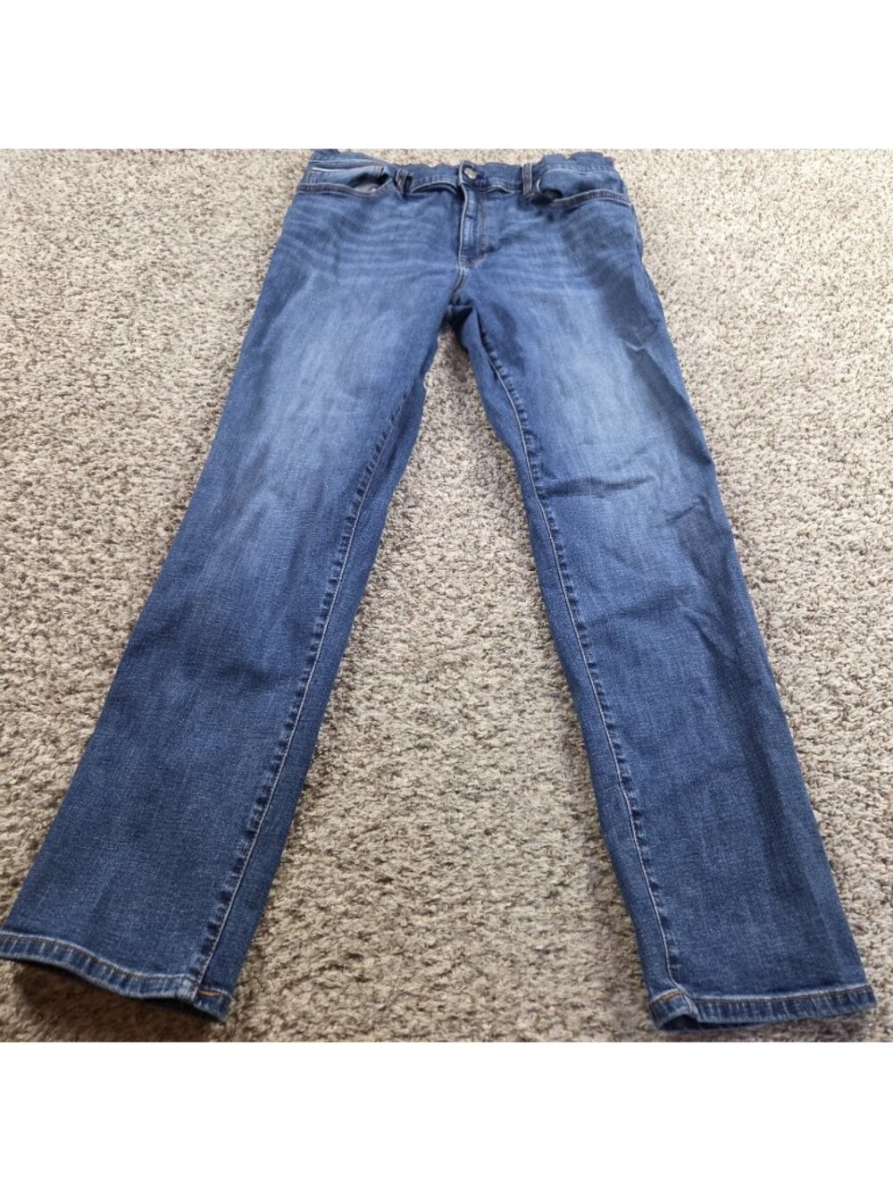 Tommy Hilfiger Jeans Mens 36x32 Slim Dark Wash Denim